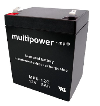 multipower-mp® AGM Bleiakkumulatoren MPC5-12 12V 5Ah zyklenfähig